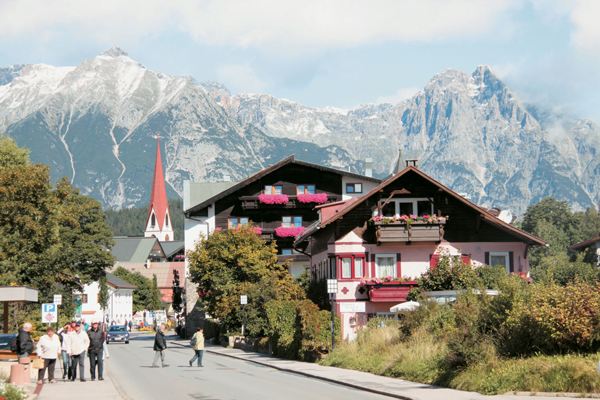 الاماكن السياحية في انسبروك النمسا