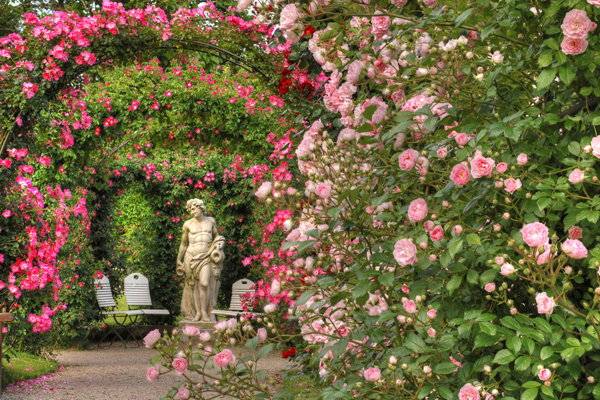 حديقة الزهور في بادن بادن
